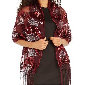 INC International Concepts INC Art Deco Sequin Wrap
